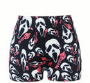 Halloween Skinny Shorts