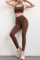 Nylon Yoga Set Women's Tracksuit Sportswear