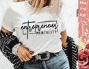Entrepreneur Mindset White T-Shirt