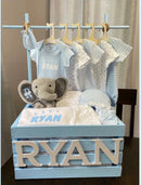 Filled Baby Closet Gift Basket