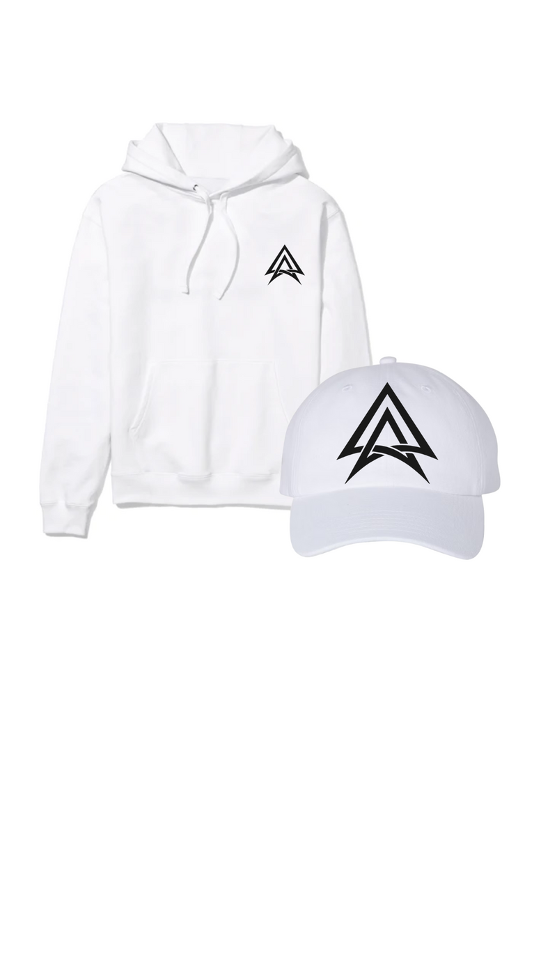 A.R hoodie & hat set